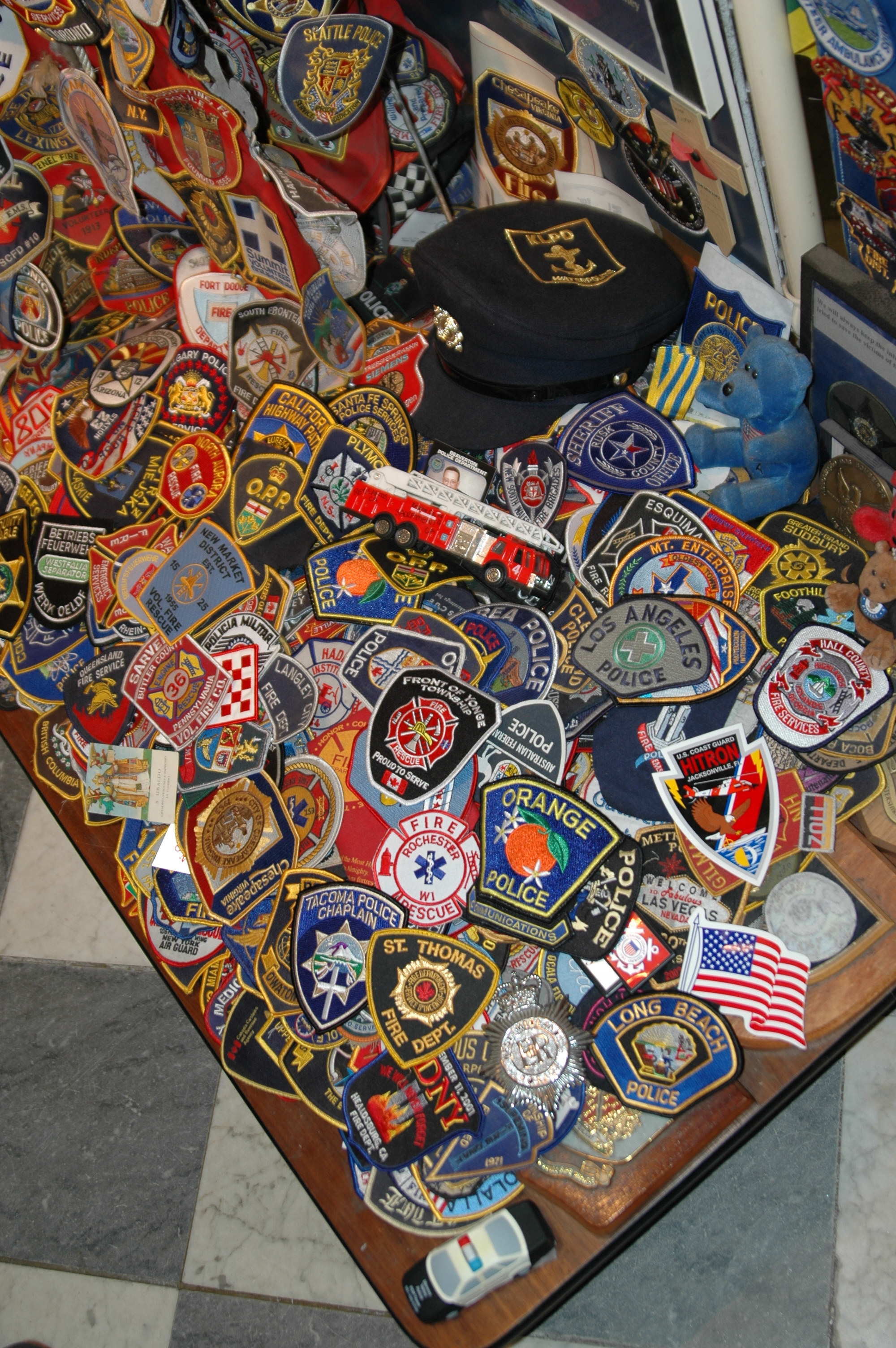 Patches from St. Paul's Chapel