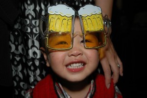 Brandon's first beer goggles